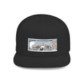 Money Gram Flat Bill Snapback Hat – Sequin 100 Bill Streetwear Cap